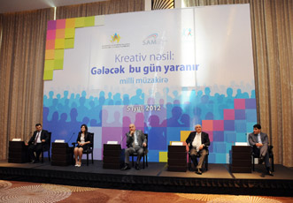 В Баку состоялись национальные обсужденияна тему"Креативное поколение: будущее закладывается сегодня"