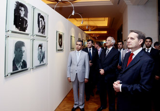 Председатель Государственной Думы Российской Федерации побывал в Фонде Гейдара Алиева