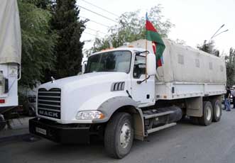 По поручению Президента Азербайджана в Краснодарский край России отправлена гуманитарная помощь для пострадавших от стихийного бедствия