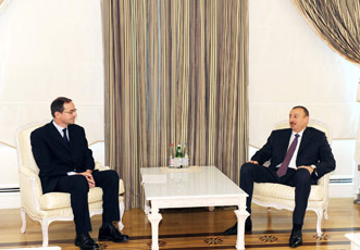 Президент Азербайджана Ильхам Алиев принял генерального исполнительного директора швейцарской компании Holcim