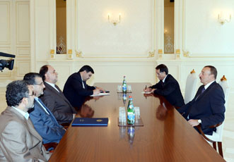 Президент Азербайджана Ильхам Алиев принял делегацию во главе с министром образования и обучения Ирана