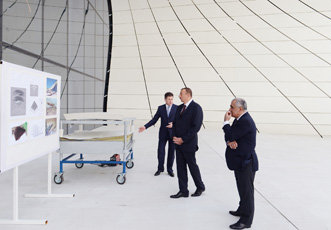 Президент Азербайджана Ильхам Алиев побывалв Центре Гейдара Алиева