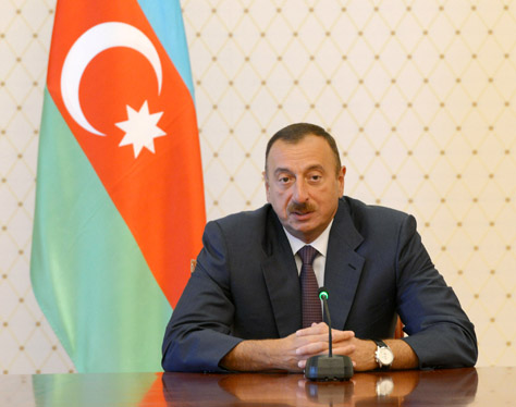 Президент Ильхам Алиев принял послов и руководителей дипломатических представительств мусульманских стран в Азербайджане по случаю священного месяца Рамазан