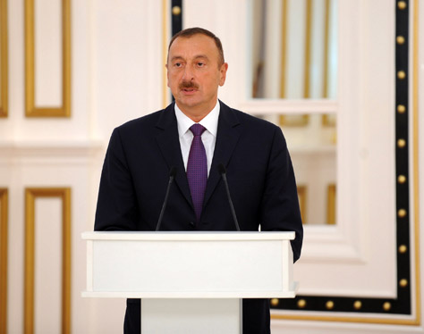 Выступление Президента Азербайджана Ильхама Алиева на церемонии ифтар по случаю священного месяца Рамазан