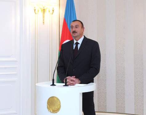 Президент Ильхам Алиев принял участие в приеме, посвященном открытию в Париже Азербайджанского культурного центра