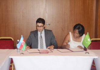 Национальныйсоветмолодежных организаций Азербайджана заключил договор с Панафриканским молодежным союзом