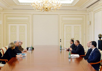 Президент Азербайджана Ильхам Алиев принял содокладчиков Мониторингового комитета ПАСЕ