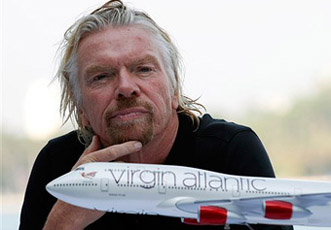 Брэнсон поставил миллион фунтов на «живучесть» Virgin Atlantic