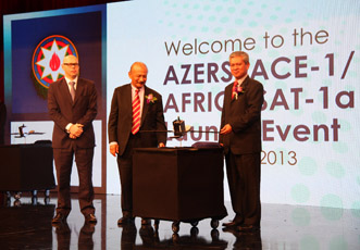 В Малайзии состоялась церемония в связи с запуском на орбиту первого телекоммуникационного спутника Азербайджана Azerspace-1