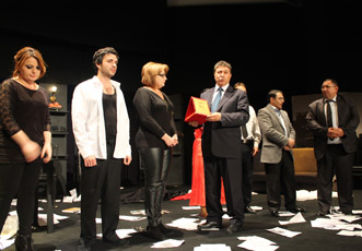 Спектакль «Убийца» по пьесе народного писателя Эльчина был показан на Северном Кипре