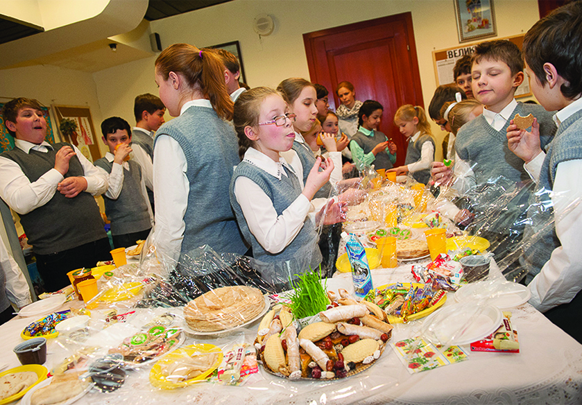 По инициативе вице-президента Фонда Гейдара Алиева Лейлы ханум Алиевой в России прошла благотворительная акция, посвященная празднику Новруз