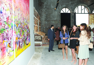 В Венеции состоялась церемония открытия выставки современного искусства Азербайджана и соседних стран