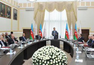 Состоялось очередное заседание Президиума Национальной Академии Наук Азербайджанской Республики