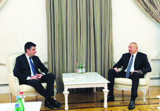 Президент Ильхам Алиев принял министра экономики и устойчивого развития Грузии
