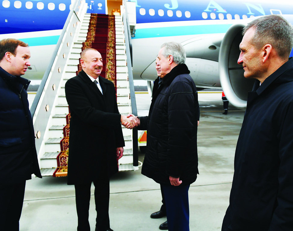 Визит Президента Азербайджана Ильхама Алиева в Российскую Федерацию