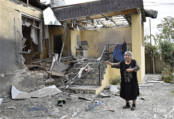 Подлые нападения Армении на мирноенаселение не пугают тертерцев:фоторепортаж из Тертера