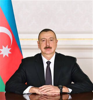 Президенту Азербайджанской Республики Его превосходительству господину Ильхаму Алиеву