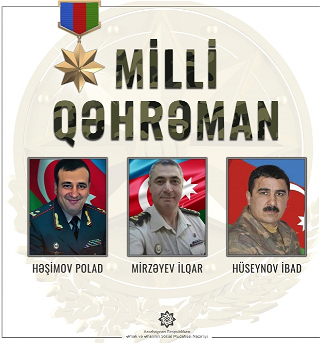 Всем трем лицам, удостоенным звания «Национальный герой Азербайджана»,назначена ежемесячная Президентская пенсия