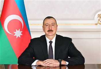 Президенту Азербайджанской Республики Его превосходительству господину Ильхаму Алиеву
