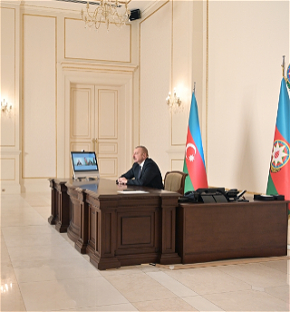 Президент Ильхам Алиев принялв видеоформате Анара Керимова в связис назначением его министром культуры