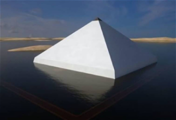 Археологи раскрыли тайну «плавающей» пирамиды