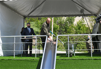 В Шуше заложен фундаментобщеобразовательной школы №1