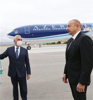 Состоялась презентация новой взлетно-посадочной полосыНахчыванского международного аэропорта