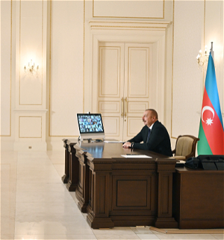 С участием Президента Азербайджана Ильхама Алиева состоялись обсуждения Международного центра Низами Гянджеви в видеоформате на тему«Южный Кавказ: региональное развитие и перспективы сотрудничества»