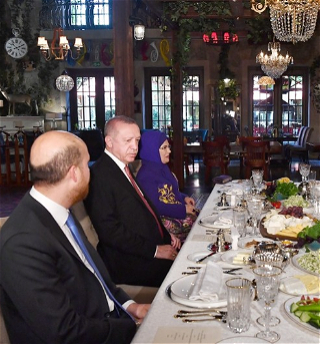 В честь высокого гостя