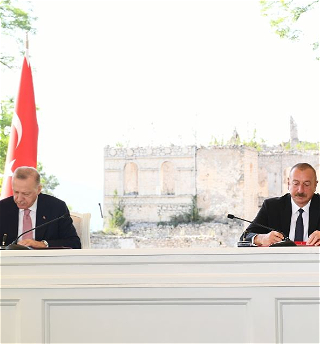 Шушинская декларация о союзнических отношенияхмежду Азербайджанской Республикой и Турецкой Республикой