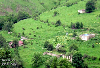 Село Шейланлы Лачинского района