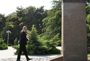 Поездка Президента Ильхама Алиевав Дашкесан, Нафталан, Геранбой и Гянджу