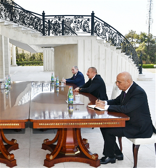 Президент Ильхам Алиев принял делегацию под руководством первогозаместителя председателя Партии справедливости и развития Турции