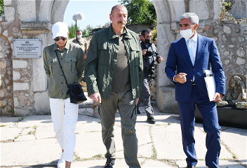 Ознакомление с предстоящими работамив Доме-музее Узеира Гаджибейли в городе Шуша