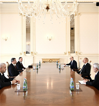 Президент Ильхам Алиев принял министра нефти Ирака