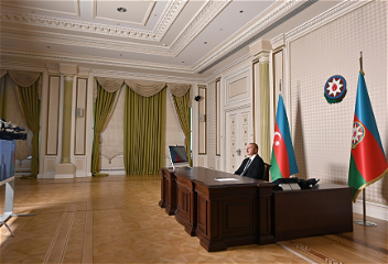 Президент Ильхам Алиев дал интервью телеканалу France-24