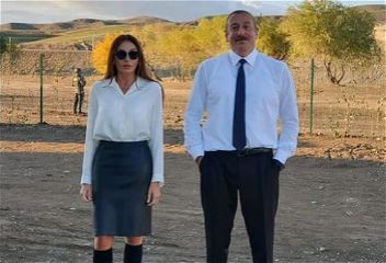 Первый вице-президент Мехрибан Алиевана официальной странице в Instagram поделиласьфотографиями из селаАгалы Зангиланского района