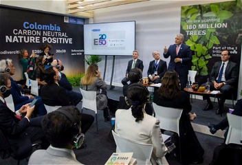 Колумбия представила свою климатическую стратегию на период до 2050 года на COP26