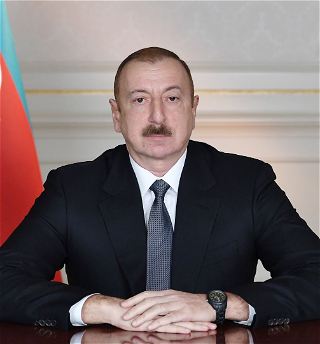 Президент Ильхам Алиевподелился публикацией по случаю Дня Государственного флага