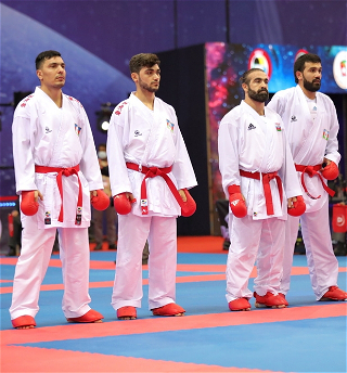 Сборная Азербайджана по карате выиграла бронзовую медаль чемпионата мира