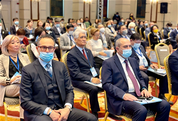 Заместитель председателя партии «Ени Азербайджан» Таир Будагов принял участие в мероприятии, посвященном 30-летию независимости Казахстана