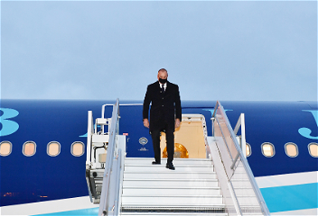 Президент Ильхам Алиев прибыл с рабочим визитом в Бельгиюдля участия в VI Саммитепрограммы «Восточное партнерство»