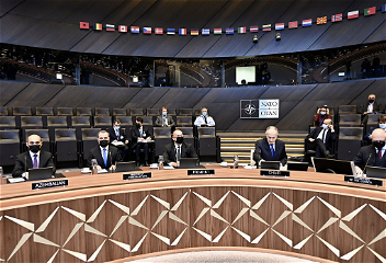 Президент Ильхам Алиев принялучастие в заседании Североатлантического совета в Брюсселе