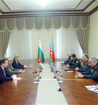 Начальник Генерального штаба Азербайджанской армии встретился с болгарской делегацией