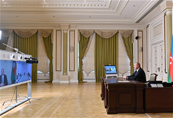 Состоялась встреча между Президентом Ильхамом Алиевыми председателем парламента Монтенегро Алексой Бечичем в видеоформате