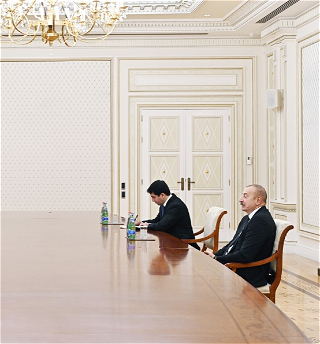 Президент Ильхам Алиев принял советника КабинетаПрезидента Франции и специального представителяЕвропейского Союза по Южному Кавказу