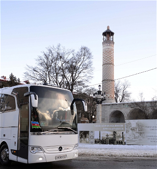 Увеличивается количество автобусных рейсов из Баку в Шушу