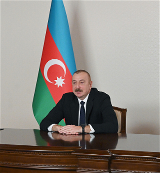 Президенту Азербайджанской Республики Его превосходительству господину Ильхаму Алиеву