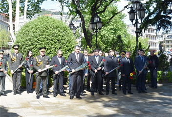 В Грузии отмечена 99-я годовщина со дня рождения великого лидера Гейдара Алиева
