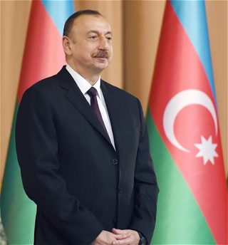 Президенту Азербайджанской Республики Его превосходительству господину Ильхаму Алиеву